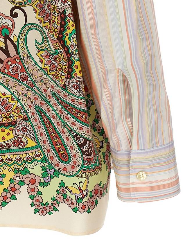 Etro Paisley Insert Shirt - ETRO - BALAAN 4