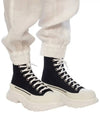 Tread Slick High Top Sneakers Black - ALEXANDER MCQUEEN - BALAAN 5