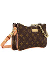 Rib Pochette Monogram Canvas Shoulder Bag Clutch M83008 - LOUIS VUITTON - BALAAN 2