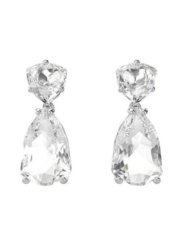 Mesmera Drop Earrings White - SWAROVSKI - BALAAN 1