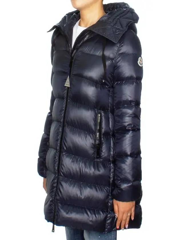 Suyen Down Long Padding Navy - MONCLER - BALAAN 7