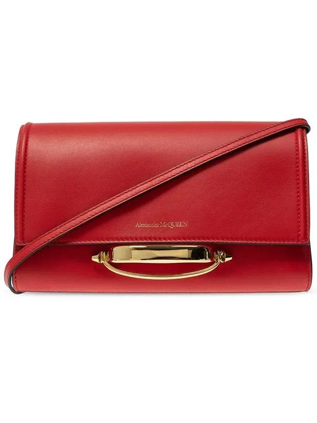 Story Shoulder Bag Red - ALEXANDER MCQUEEN - BALAAN.