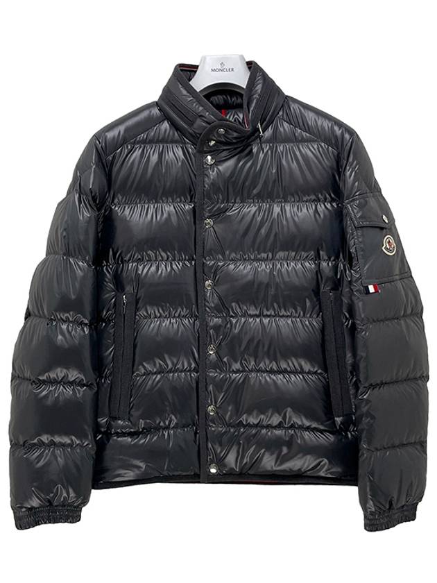 Men s Logo Patch GOURETTE Down Padded Jacket Dark Gray 1A00064 595ZJ 920 - MONCLER - BALAAN 1