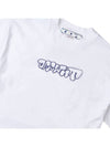 Sketch Logo Cotton T-Shirt OWAA089S23JER0070137 - OFF WHITE - BALAAN 7