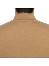 Men's Jerry Wool Long Sleeve Polo Shirt Beige - A.P.C. - BALAAN 8