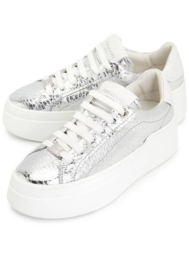 Ferragamo DAHLIA SILVER 0769354 Women s Sneakers - SALVATORE FERRAGAMO - BALAAN 1