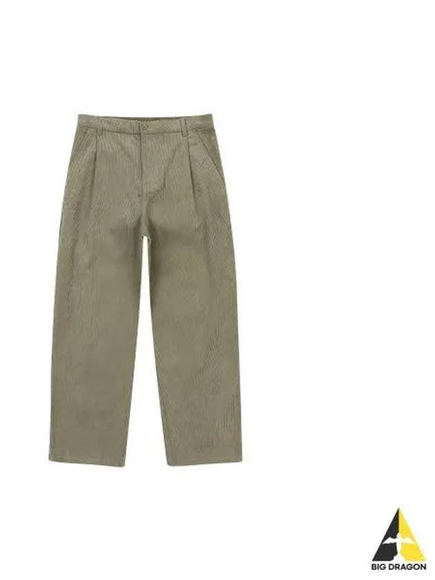 Corduroy back banding pants 4529 beige - KANGOL - BALAAN 1