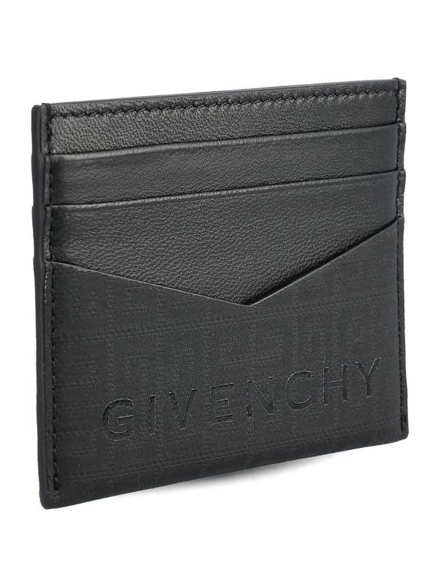 4G Nylon Card Wallet Black - GIVENCHY - BALAAN 4