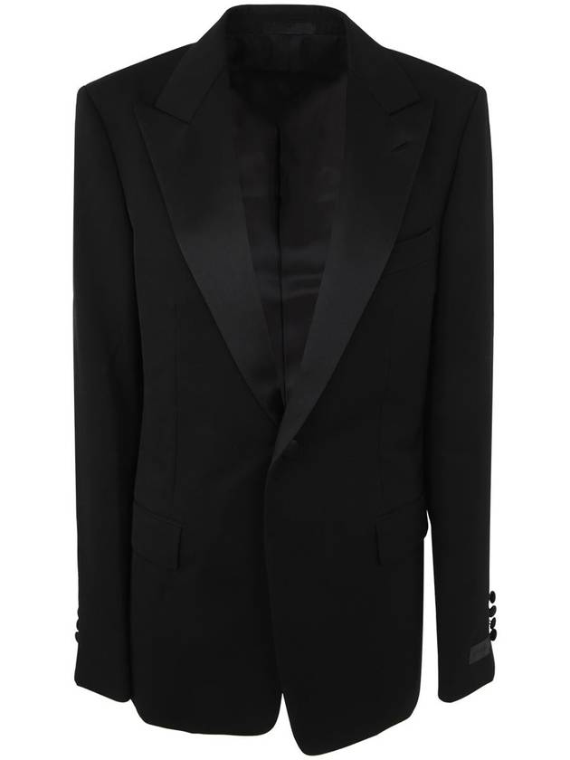 Suit Jacket RMJA00285711A2310 Black - LANVIN - BALAAN 2