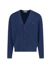 Bold Fox Head Cardigan Navy - MAISON KITSUNE - BALAAN 2