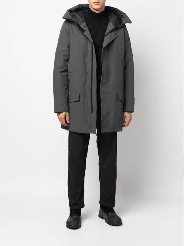 Shadow Project Langford Down Padding Parka Graphite Grey - CANADA GOOSE - BALAAN 6