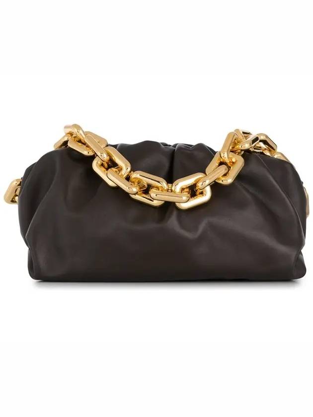Chain Pouch Shoulder Bag Fondente - BOTTEGA VENETA - BALAAN 1