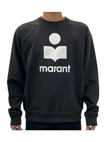 Men s MIKOY Velor Logo Sweatshirt Faded 1094567 - ISABEL MARANT - BALAAN 1