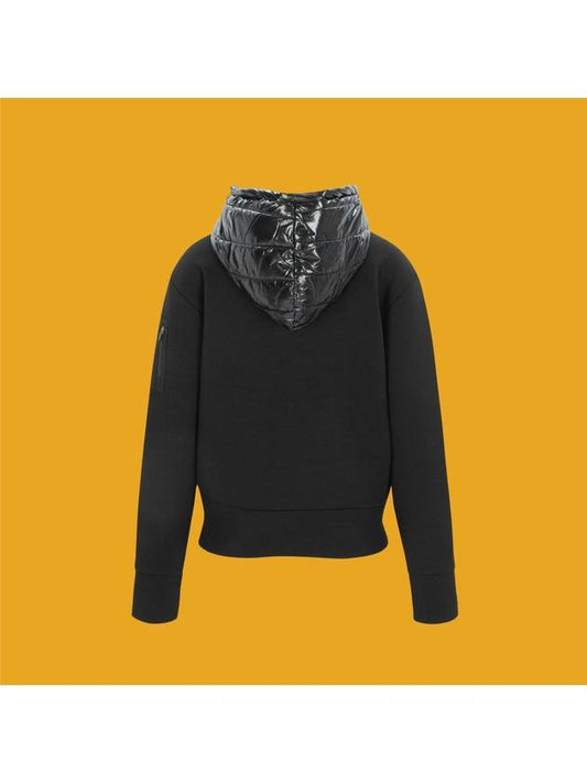 Long Sleeve T-Shirt Early Spring Black Label Glossy Hooded T-shirt GT60589 - MAHES - BALAAN 2