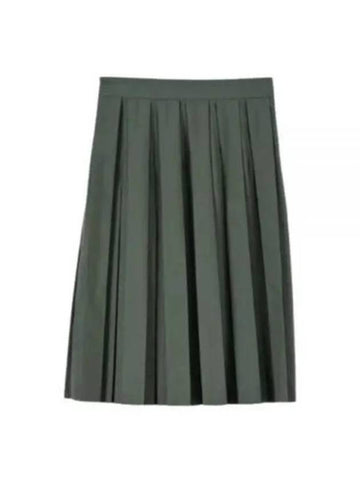 Midi Skirt WOSK0168S24HPCFGN Free FADED GREEN - MARGARET HOWELL - BALAAN 1