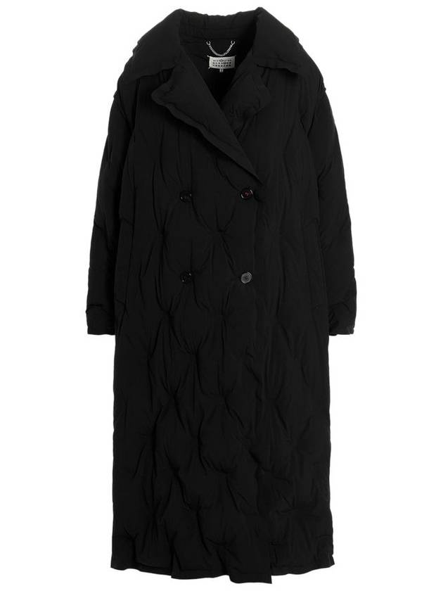 Recycled Nylon Padded Coat Black - MAISON MARGIELA - BALAAN 2