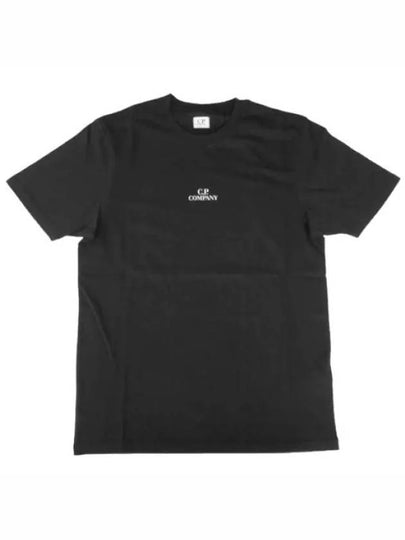 30/1 Jersey Graphic Short Sleeve T-Shirt Black - CP COMPANY - BALAAN 2