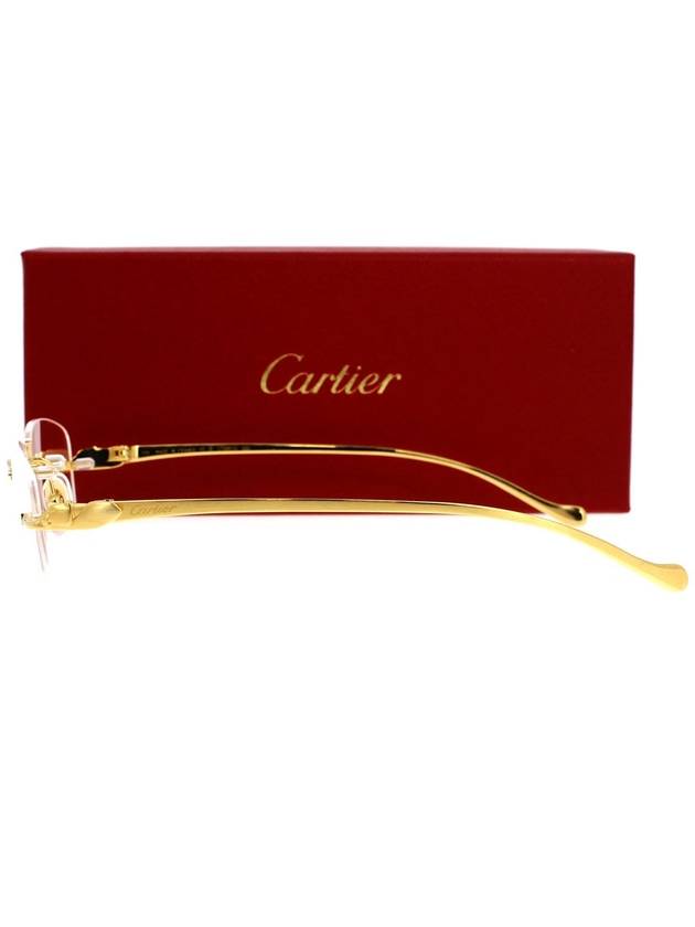 Sunglasses CT0061O 002 Gold - CARTIER - BALAAN 4