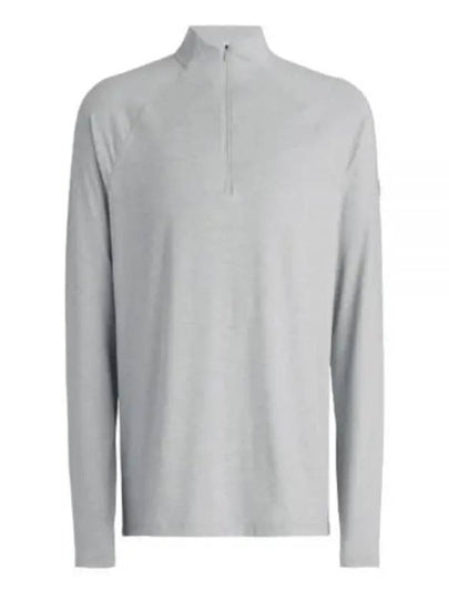 Luxe Quarter Zip Mid Layer Long Sleeve T-Shirt Grey - G/FORE - BALAAN 2