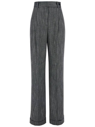 Alberta Ferretti Pants With Front Pleats - ALBERTA FERRETTI - BALAAN 1