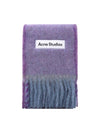 Mohair Wool Fringe Muffler Lavender Purple - ACNE STUDIOS - BALAAN 2