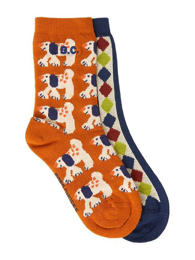 Kids socks B224AI052 991 2 piece set - BOBO CHOSES - BALAAN 1