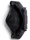 Warren Signature Canvas Belt Bag Black - COACH - BALAAN 3