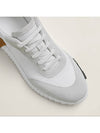 Bouncing Sneakers Calfskin Suede Goatskin Blanc - HERMES - BALAAN 7