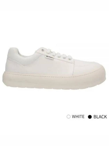 Women s Dreamy Low Top Sneakers White Black CSHOXSNK009 PLY017 - SUNNEI - BALAAN 1