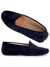 Gommino Suede Driving Shoes Blue - TOD'S - BALAAN 2