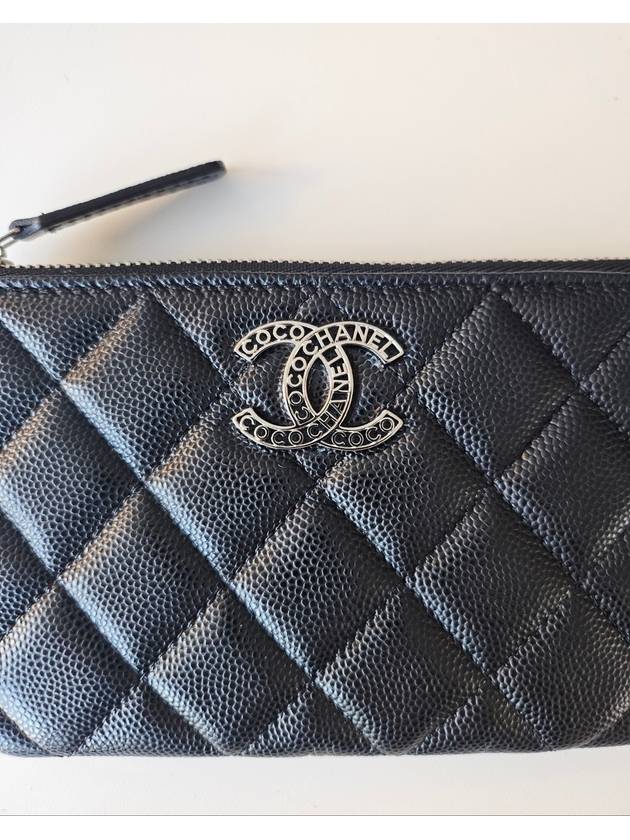 Classic Caviar Mini Pouch Black AP3833 - CHANEL - BALAAN 4