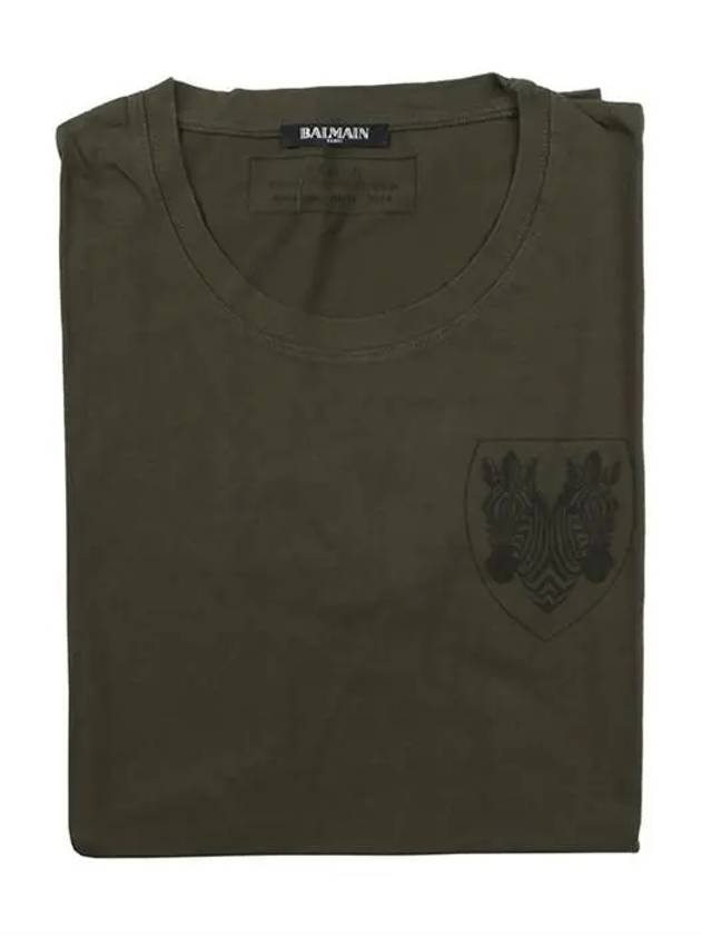 Zebra Pocket 3 Set Short Sleeve T-shirt - BALMAIN - BALAAN 5