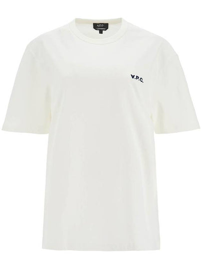 Boxy Petit VPC Short Sleeve T-Shirt White - A.P.C. - BALAAN 2