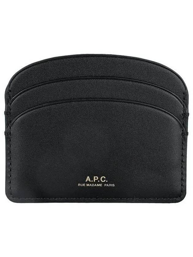 Demi Lune Card Holder Black - A.P.C. - BALAAN 2