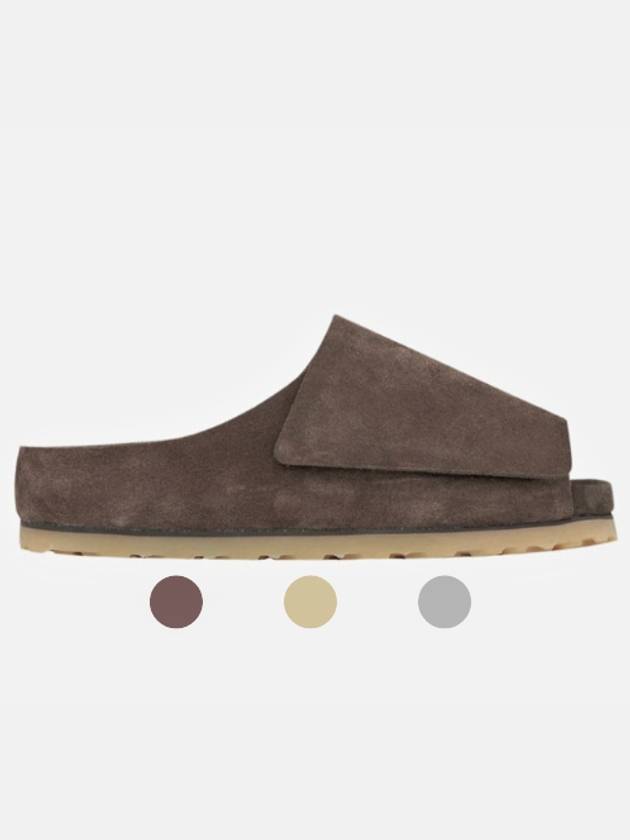 Fear of God x Birkenstock Los Feliz Suede Slipper Sandals - FEAR OF GOD - BALAAN 1