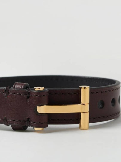 Bracciale Tom Ford in pelle ed ottone - TOM FORD - BALAAN 2