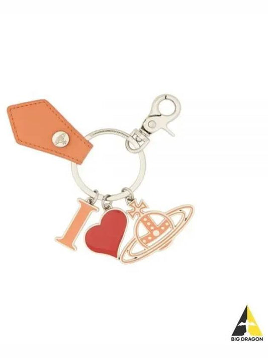 Polly I Love ORB Charm Key Holder Orange - VIVIENNE WESTWOOD - BALAAN 2