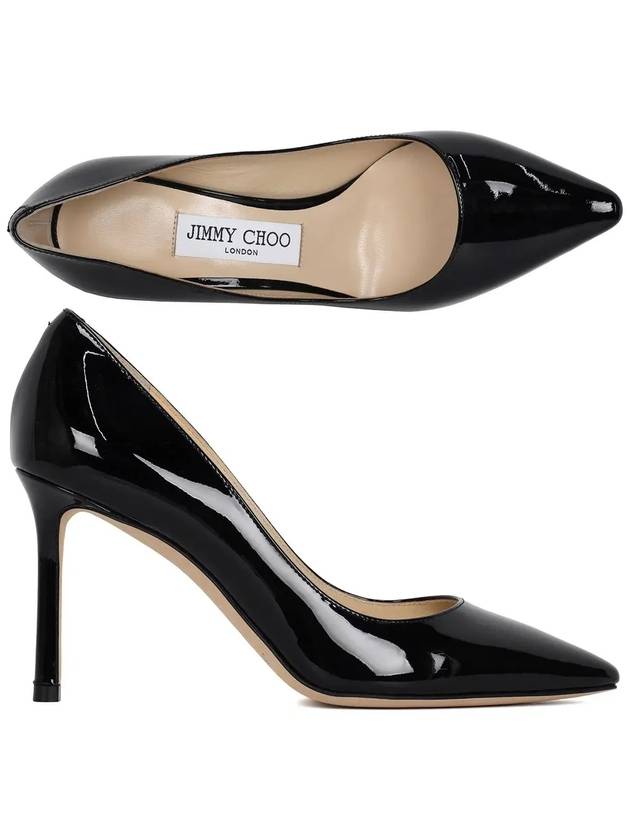 Romy 85 patent leather Pumps black - JIMMY CHOO - BALAAN 4