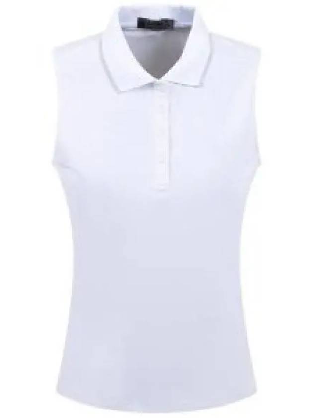 Collar Pleated Sleeveless White - G/FORE - BALAAN 2