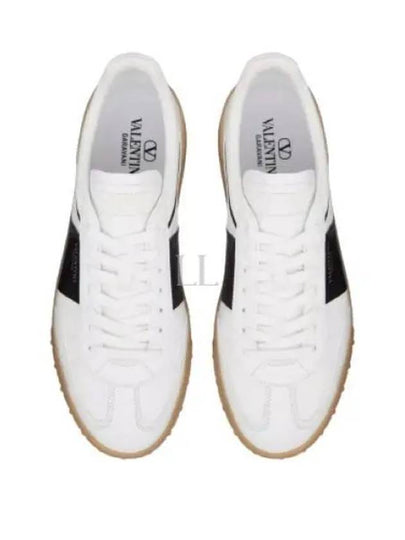 Logo Band Low-Top Sneakers White - VALENTINO - BALAAN 2