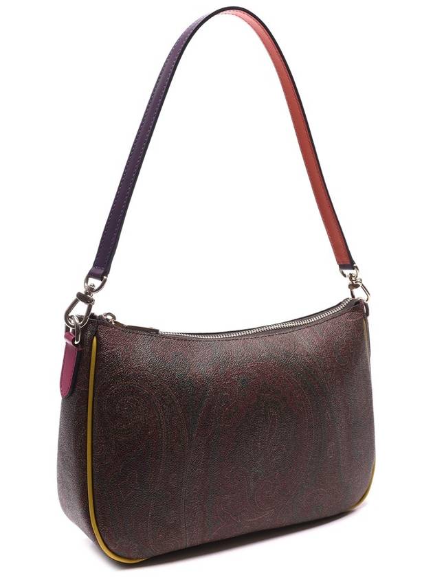 Paisley Medium Shoulder Bag Brown - ETRO - BALAAN 4