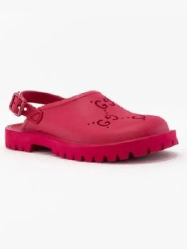 702917 JFB00 Kids Girls Sandals Red 1337638 - GUCCI - BALAAN 1