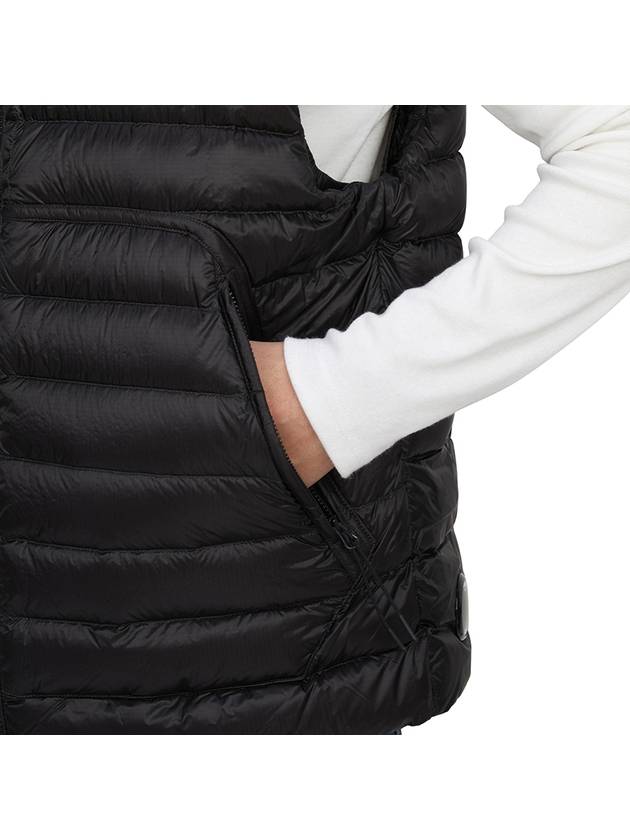 D.D. Shell Lens Down Vest Black - CP COMPANY - BALAAN 8