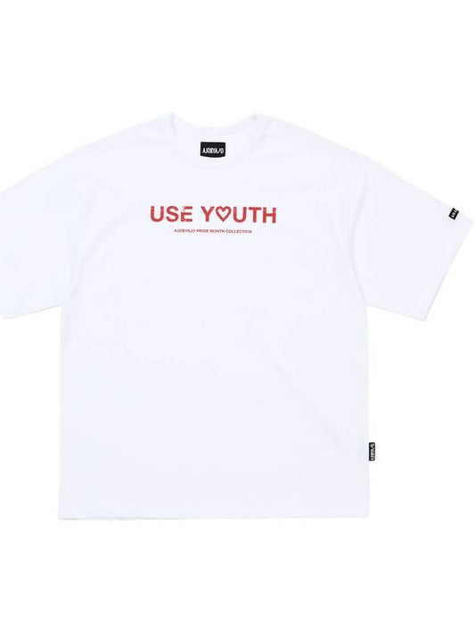 Use Youth T Shirt WHITE - AJOBYAJO - BALAAN 1
