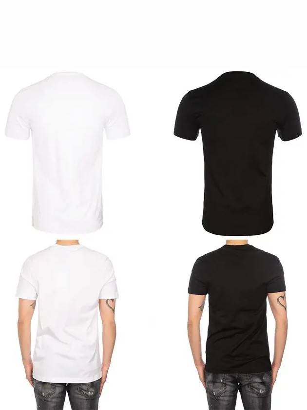 Medusa logo printing short sleeve t-shirt A88659 A228806 - VERSACE - BALAAN 7