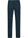 Men's Lois C Micro Pattern Slacks Navy - J.LINDEBERG - BALAAN 2