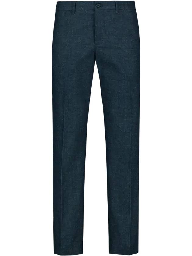 Men's Lois C Micro Pattern Slacks Navy - J.LINDEBERG - BALAAN 2