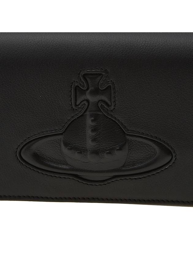 Smooth Leather Injected Of Long Wallet Black - VIVIENNE WESTWOOD - BALAAN 8