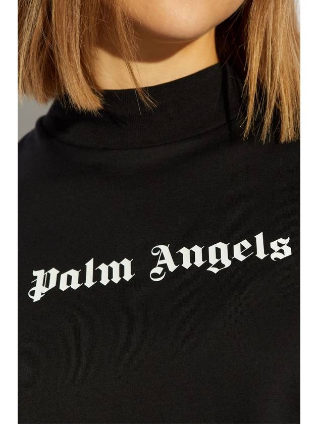 Palm Angels Dress With Print, Women's, Black - PALM ANGELS - BALAAN 5