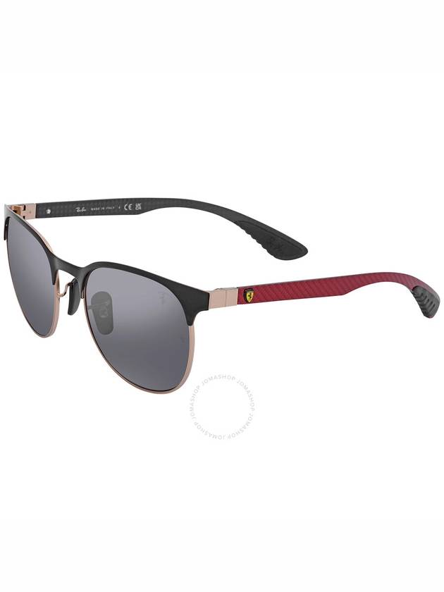 Ray Ban Scuderia Ferrari Grey gradient Mirror Silver Phantos Unisex Sunglasses RB8327M F0816G 53 - RAY-BAN - BALAAN 3